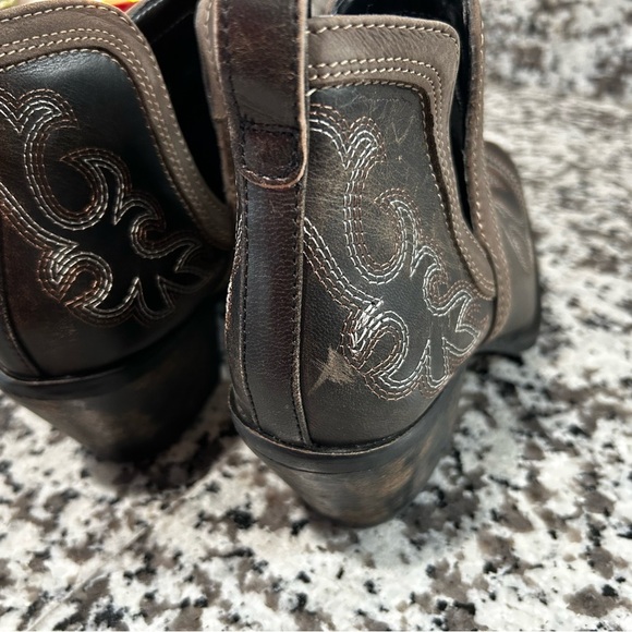 Myra Emmie Faye Stitched Ankle Boot Sz 7 - Picture 9 of 16